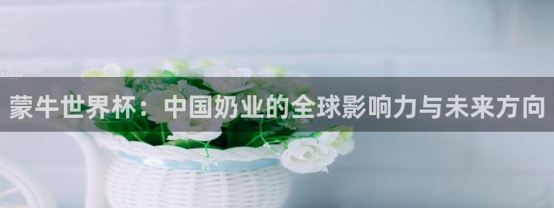 2026世界杯欧洲预选赛赛程表:蒙牛世界杯:中国奶业的全球影响力与未来方向